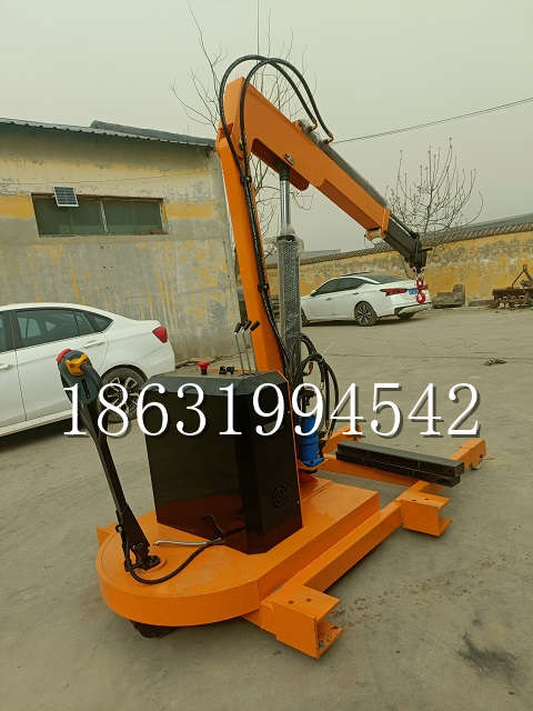 岫岩满族自治县自卸车厢随车吊 自制轮式四不像起重机 四驱平板吊 5吨 贵盛